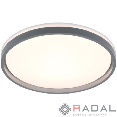 Светильник светодиодный SPB-6 Opal 86W-3K-6.5K-RC GR 86Вт 3000-6500К потолочн. с ДУ Эра Б0070182
