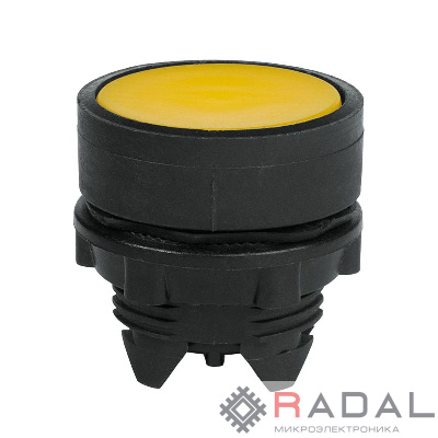 Головка кнопки OptiSignal D22 A5-P-5 желт. пластик ZB5AA5 КЭАЗ 332265