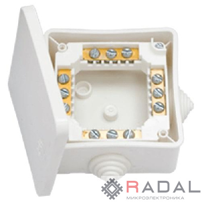 Коробка ОП IP44 с клемными колодками Bylectrica КМ-222