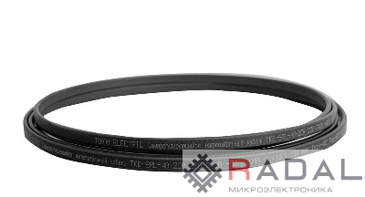 Кабель нагревательный саморег. 40Вт/м с экраном 16 AWG термопласт TOKOV ELECTRIC TKE-SRL-40-2CR