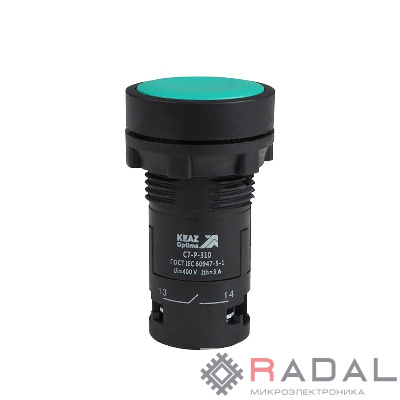 Кнопка OptiSignal Compact D22 С7-P-310 зел. 1НО XB7NA31 КЭАЗ 362032