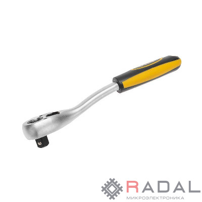 Ключ-трещотка для торцовых головок 1/2 СrV 72 зубца Kranz KR-12-8401