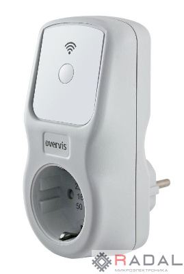 Реле напряжения ЕМ-125 Wi-Fi многофункциональное 16А 220В в розетку НовАтек-Электро 3425680125