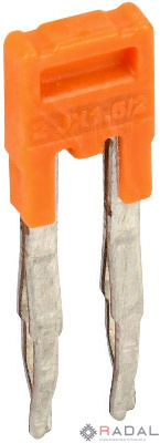 Перемычка гребенчатая для CP 1.5кв.мм 2PIN IEK YCT20-00-K03-001-EC-2P