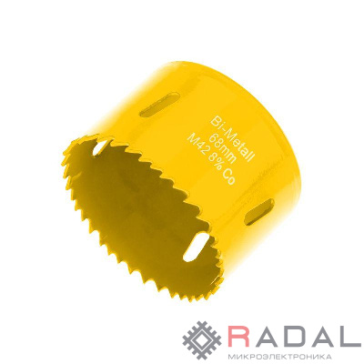 Коронка Bimetal 68мм Kranz KR-92-0235