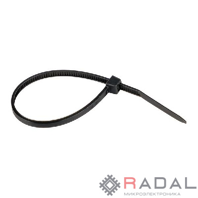 Хомут кабельный 2.5х120 нейл. черн. (уп.100шт) EKF plc-cb-2.5x120