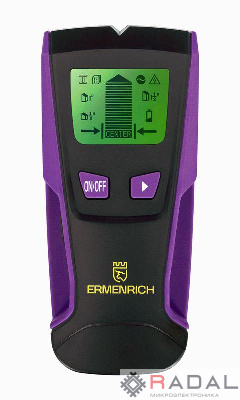 Детектор проводки Ping SM30 фиолет. Ermenrich 83835
