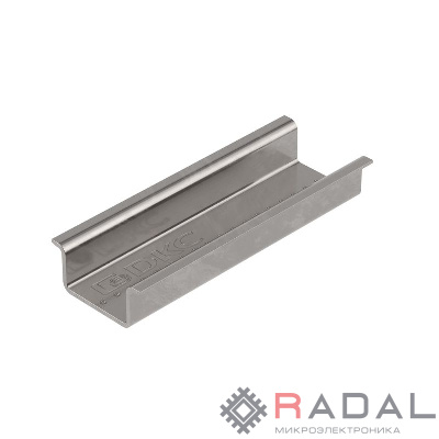 DIN-рейка 35х15мм L2000 OMEGA 3А с насечкой нерж. сталь DKC 02145RSS