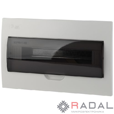 Бокс ЩРВ-П-18 мод. встраив. пластик IP41 SIMPLE NO-box_simple-plastic_18_flush ЭРА Б0041515