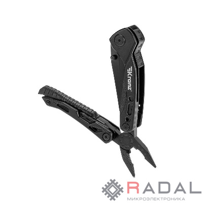 Мультитул 10 в 1 155мм Kranz KR-12-4945-2