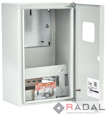Корпус металлический SIMPLE ЩУРн 1/9 зо-1 76 УХЛЗ IP31 (400х250х175) (63) ЭРА Б0041680