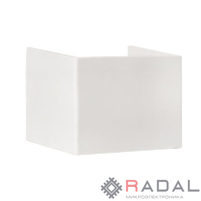 Соединитель 60х60 бел. Plast PROxima (уп.4шт) EKF conw-60-60x4