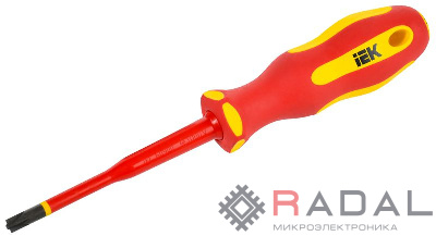 Отвертка диэлектрическая SLIM PZ/SL2х100 Т2 ARMA2L 5 IEK A2L5-SC31-T2-ZS-20-100