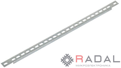 Планка монтаж. для ЩМП-1664 30х545 оцинк. ИЭК YKM40-P-30X545