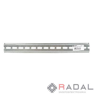 DIN-рейка перфорированная L300 с инд. ШК PROxima EKF adr-30-x