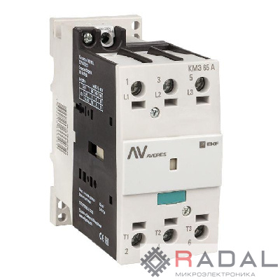 Контактор КМЭ 65А кат. 400В AC AVERES EKF ctr-s-70-00-400-av