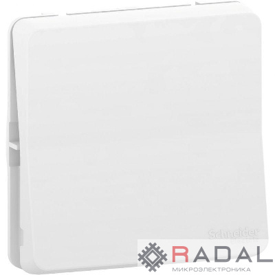 Механизм переключателя 1-кл. СП Mureva Styl 10А IP55 бел. SchE MUR39723