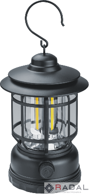 Фонарь светодиодный кемпинговый 93 887 NPT-CA25-ACCU 3COB 6Вт li-ion 1.2А.ч димм. NAVIGATOR 93887