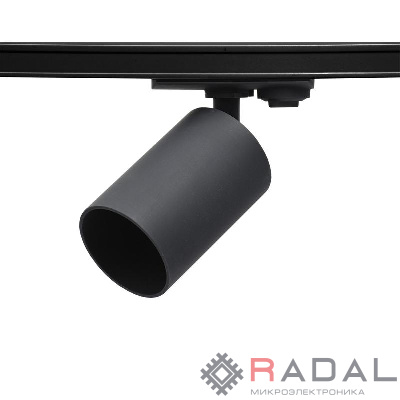 Светильник трековый PTR 36 под лампу GU10 BL 230В IP20 черн. JazzWay 5049222
