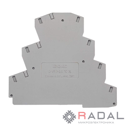 Изолятор торцевой для клеммы VPR-2.5-3L DKC D-VPR-2.5-3L