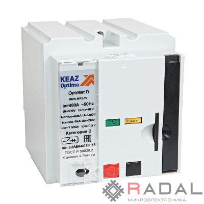 Привод двигательный OptiMat D400 D630-220DС-У3 КЭАЗ 260102