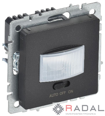 Датчик движения BRITE ДС10-1-БрЧ черн. IEK BR-MS10-N-150-05-K02