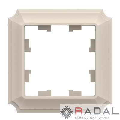 Рамка 1-пост. AtlasDesign Antique беж. SE ATN100201