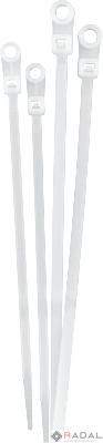 Хомут 93 608 NCT-036-100-100-WH под винт (уп.100шт) Navigator 93608