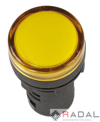 Арматура светосигнальная AD-16DS 230В жел. ИЭК BLS10-ADDS-230-K05-16