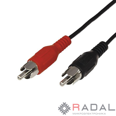Шнур 2x2 RCA 10м Rexant 17-0108
