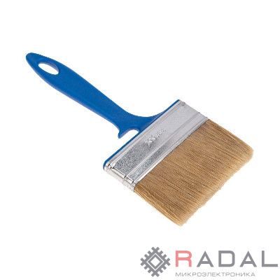 Кисть плоская "Лаки" 100х12мм Rexant 89-0305