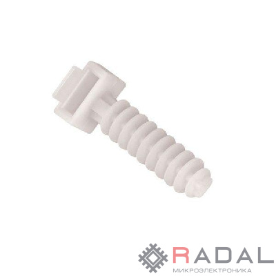 Дюбель для бандажа 6х35 бел. (уп.100шт) PROxima EKF plc-fti-6w