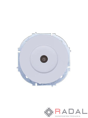 Розетка телевизионная оконечная СП OSEN бел. LEZARD 743-0288-130