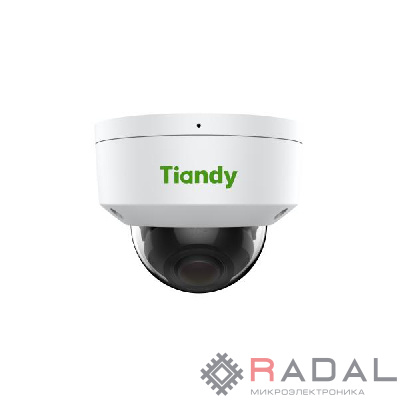 Видеокамера IP Dome 4мпх Варио 2.8-12мм микрофоно POE TC-C34KN I3/A/E/Y/2.8-12mm/V4.2 Tiandy 00-01019556