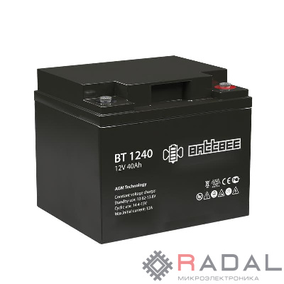 Аккумулятор ОПС 12В 40А.ч Battbee Delta BT 1240