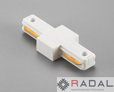 Коннектор I-образный PTR P CI-WH бел. (пластик) Pro JazzWay 5052055