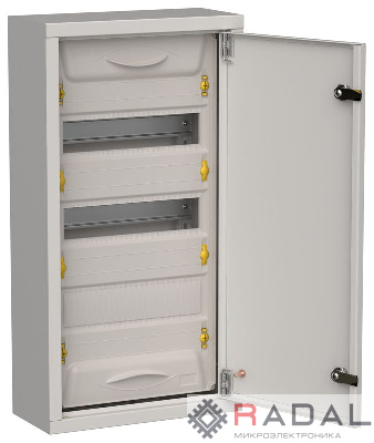 Корпус ЩРн-36 (1х36) TITAN 5 585х310х140 IP31 метал. сер. IEK TI5-50-N-036-31-7035