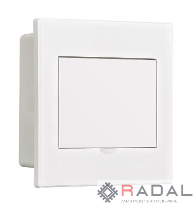 Корпус встраиваемый дв. 1 ряд 6 мод. IP41 ЩРВ-П пласт. бел.DEKraft 31081DEK