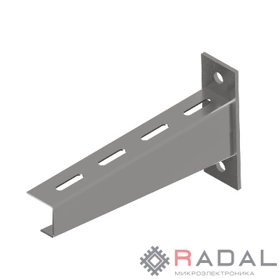 Консоль сварная KS100 INOX304 осн.50-100 нерж. сталь AISI 304 КМ LO10382