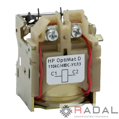 Расцепитель независимый OptiMat D 110DC/230AC УХЛ3 КЭАЗ 143496