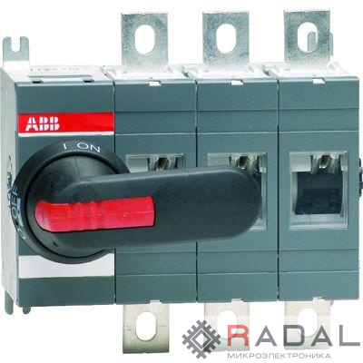 Рубильник 3п OT315 E03 315А (без ручки) ABB 1SCA022727R5910