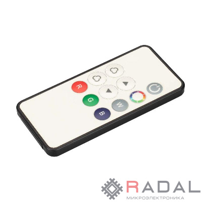 Пульт SMART-R42-RGB (1 зона 2.4G) IP20 пластик 5 лет Arlight 031597
