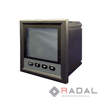 Прибор измерительный многофункциональный PD666-3S3 380В 5А 3ф 96х96 LCD дисплей RS485 CHINT 765096