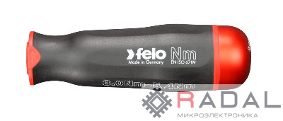 Рукоятка с регулировкой крутящего момента серия Nm 3.0-5.4 Нм Felo 10000306