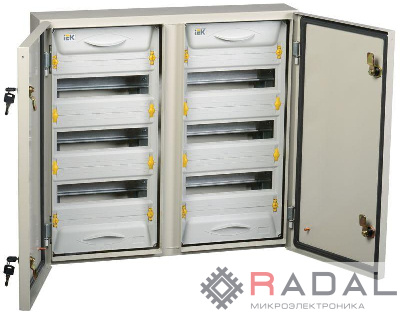 Корпус металлический ЩРн-2х36з-1 У2 IP54 PRO ИЭК MKM16-N-2X36-54-ZU