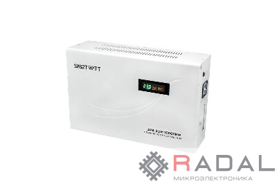 Стабилизатор напряжения настенный SMARTWATT AVR SLIM 10000RW 4512020310006