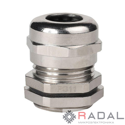Сальник PGM11 d7-9мм IP68 метал. КЭАЗ 350596