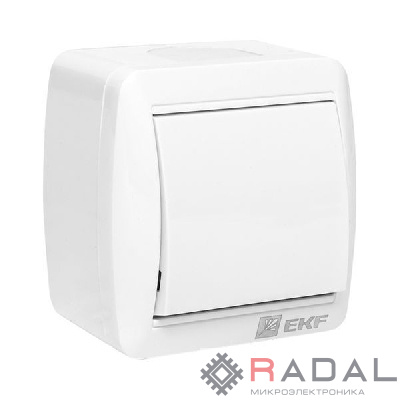 Выключатель ОП Владивосток 10А IP54 сер. PROxima EKF EQR16-021-30-54