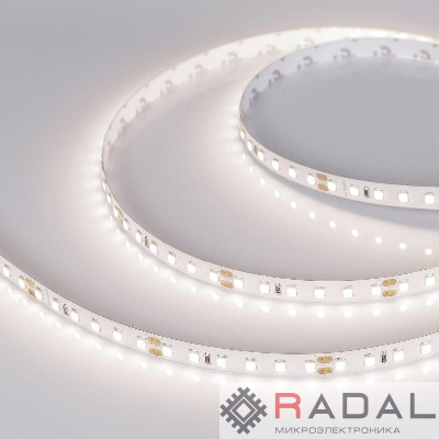 Лента светодиодная RT-A120-8mm 24V Day 4000К CRI98 9.6Вт/м IP20 2835 (уп.5м) Arlight 021416(2)