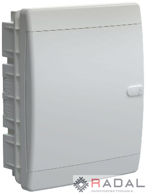 Корпус пластиковый ЩРВ-П-18 IP41 бел. дверь UNION Compact IEK UIC-KP13-V-18-41-K01